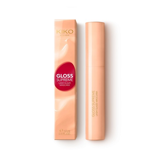 Kiko Milano Gloss Supreme Lash Glaze Mascara Effet Volumateur Panoramique - Noir - 01