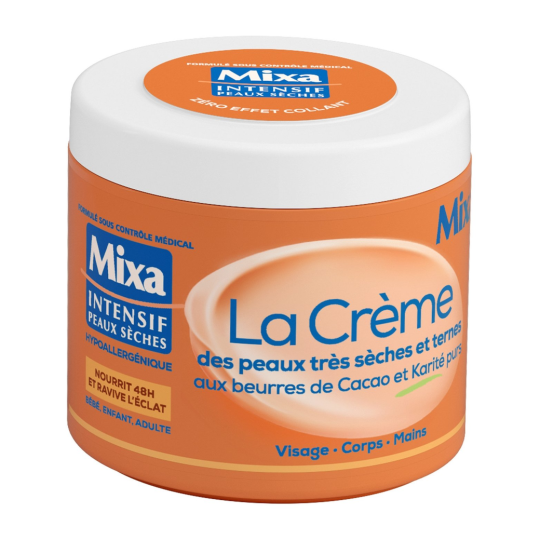 Mixa Crème Corps Peaux Très Sèches et Ternes - 400ml