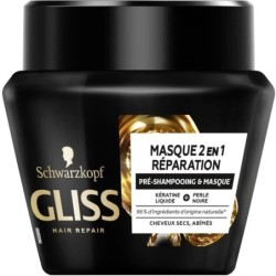 Schwarzkopf Gliss Masque Ultimate Repair 2-en-1 Pré-Shampoing et Masque Réparation 300ml